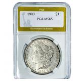 1903 Morgan Silver Dollar PGA MS65