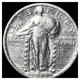 1919 Standing Liberty Silver Quarter CHOICE AU
