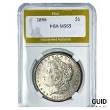 1896 Morgan Silver Dollar PGA MS63