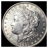 1891 Silver Morgan Dollar UNCIRCULATED