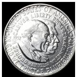 1952 Silver Half Dollar Booker T. Washington-Carve
