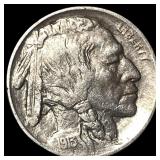1913 Type 1 Buffalo Nickel CHOICE AU