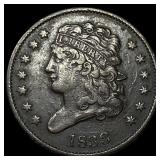 1833 Classic Head Half Cent CLOSELY UNCIRCULATED