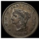 1840 Braided Hair Large Cent CLOSELY UNCIRCULATED