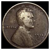 1914-D Lincoln Wheat Cent NICELY CIRCULATED