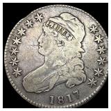 1817 Capped Bust Half Dollar NICELY CIRCULATED
