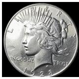 1928 Silver Peace Dollar UNCIRCULATED