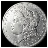 1896-S Silver Morgan Dollar CLOSELY UNCIRCULATED