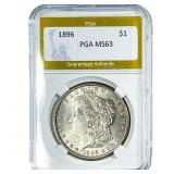 1896 Morgan Silver Dollar PGA MS63