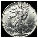 1937 Walking Liberty Half Dollar CHOICE BU