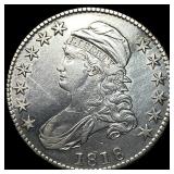 1818 Capped Bust Half Dollar CLOSELY UNCIRCULATED