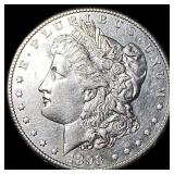 1898-S Silver Morgan Dollar CHOICE AU
