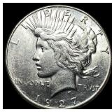 1927 Silver Peace Dollar UNCIRCULATED