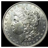 1880-S Silver Morgan Dollar CHOICE AU