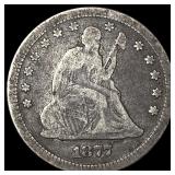 1877 Seated Liberty Half Dollar ABOUT UNCIRCULATED