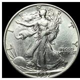 1937-S Silver Walking Liberty Half Dollar CHOICE A