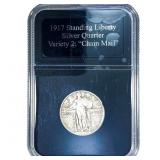 1917 Standing Liberty Quarter   "Chain Mail"
