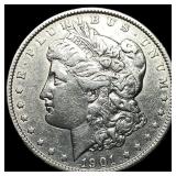 1901 Morgan Silver Dollar CLOSELY UNCIRCULATED