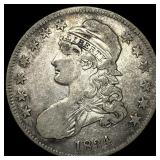 1834 Capped Bust Half Dollar NEARLY UNCIRCULATED