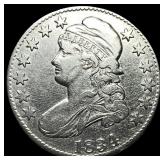 1834 Capped Bust Half Dollar CLOSELY UNCIRCULATED