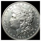 1891-CC Silver Morgan Dollar CLOSELY UNCIRCULATED