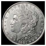 1881 Morgan Silver Dollar CHOICE AU