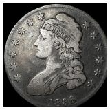 1836 Capped Bust Half Dollar LIGHTLY CIRCULATED