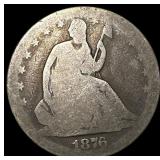 1876-S Silver Half Dollar NICELY CIRCULATED
