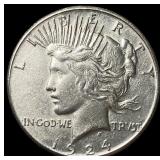 1924 Silver Peace Dollar UNCIRCULATED