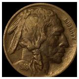 1919-D Buffalo Nickel NEARLY UNCIRCULATED