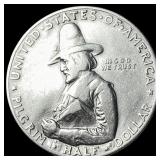 1920 Silver Pilgrim Half Dollar CLOSELY UNCIRCULAT