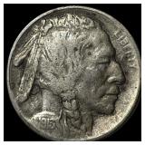 1913-S Buffalo Nickel Type 1 CLOSELY UNCIRCULATED