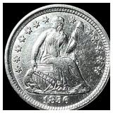 1856 Silver Half Dime UNCIRCULATED