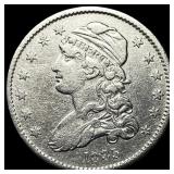 1835 Capped Bust Quarter CLOSELY UNCIRCULATED