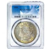 1886 Morgan Silver Dollar PCGS MS63