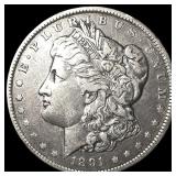 1891-O Silver Morgan Dollar NEARLY UNCIRCULATED