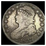 1827 Capped Bust Half Dollar LIGHTLY CIRCULATED