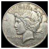 1935-S Silver Peace Dollar CLOSELY UNCIRCULATED