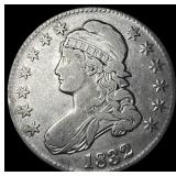 1832 Capped Bust Half Dollar LIGHTLY CIRCULATED