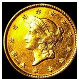 This is a replica of a U.S. Liberty Head gold coin