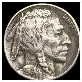 1916-D Buffalo Nickel NEARLY UNCIRCULATED