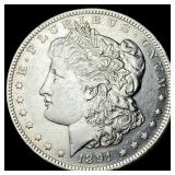 1891-O Silver Morgan Dollar CHOICE AU