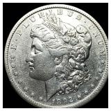 1892-S Silver Morgan Dollar NEARLY UNCIRCULATED