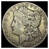 1882-CC Silver Morgan Dollar LIGHTLY CIRCULATED