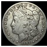 1903-S Silver Morgan Dollar ABOUT UNCIRCULATED