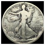 1917 Walking Liberty Half Dollar LIGHTLY CIRCULATE