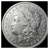 1883 Morgan Silver Dollar NEARLY UNCIRCULATED