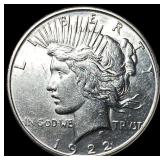 1922 Silver Peace Dollar CLOSELY UNCIRCULATED