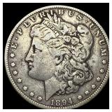 1894-O Silver Morgan Dollar LIGHTLY CIRCULATED