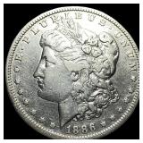 1886-S Silver Morgan Dollar NEARLY UNCIRCULATED